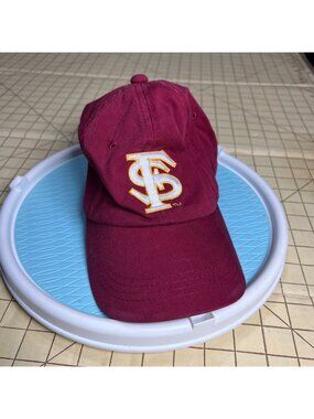 FSU Seminoles Adjustable Maroon Baseball Cap With Embroidered Logo